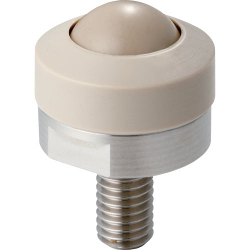 FREEBEAR 클린 룸용 볼 캐스터 프리베어 SJ-5H-POM-PEEK-CR SJ-5H-POM-PEEK-CR 1개