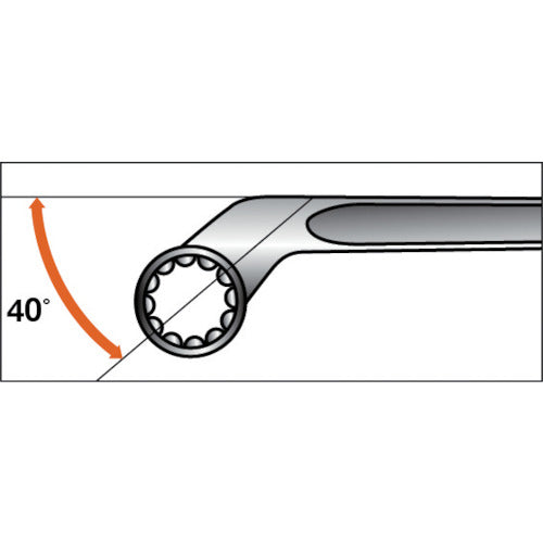 ＡＳＨ　片口めがねレンチ１１ｍｍ　RS0011　1丁