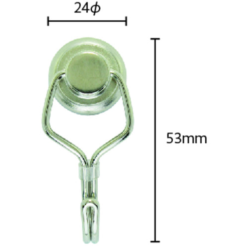 Mitsuya Magnetic Hook Bold Medium M36668 MHB-500 1 piece