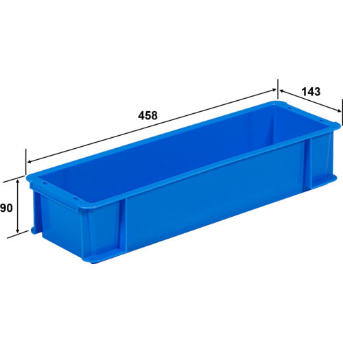 Sanko Box Type Container 200436 Sunbox #4-4 Blue Capacity 4.2L SK-4-4 BL 1 piece