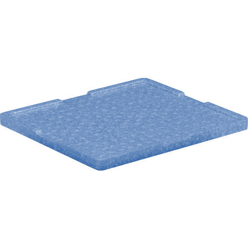 サンコー　発泡素材コンテナー　７６０３３７　ＥＰボックス＃７−２用フタブルー　SK-EP7-2F BL　1 枚