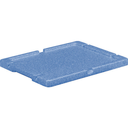 サンコー　発泡素材コンテナー　７６０３４０　ＥＰボックス＃１６−２用フタブルー　SK-EP16-2F BL　1 枚