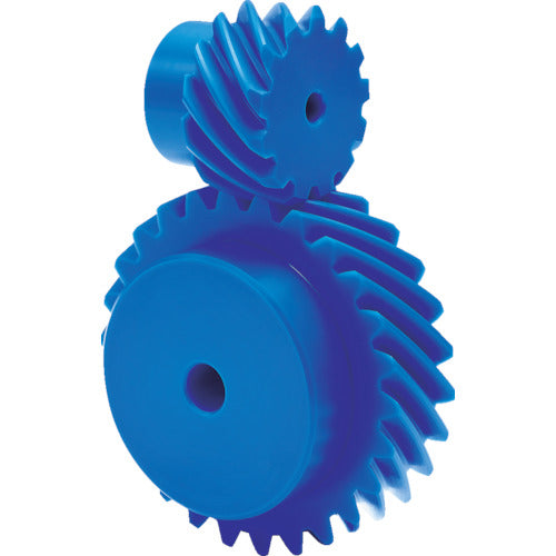 KG Food Contact Blue POM Gear Series Helical Gear/Screw Gear Number of Teeth 26 H2BP26R-B 1 pc