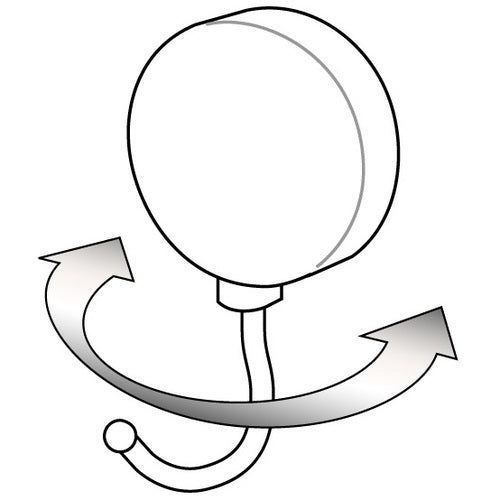 Mitsuya Swing Magnet Hook Medium Blue M49425 PMHRM-BU 1 piece