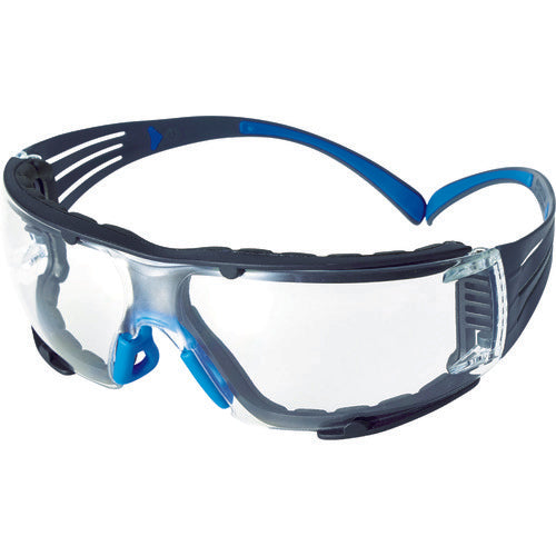 3M 시큐어 피트 보호 안경 클리어 SF401SGAF-BLU-F 개스킷 부착 SF401SGAF-BLU-F 1개