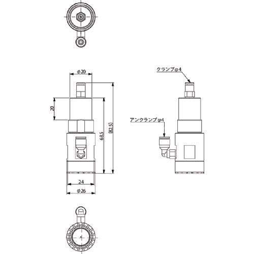 アインツ　マグネットチャック　MGC-20　1個