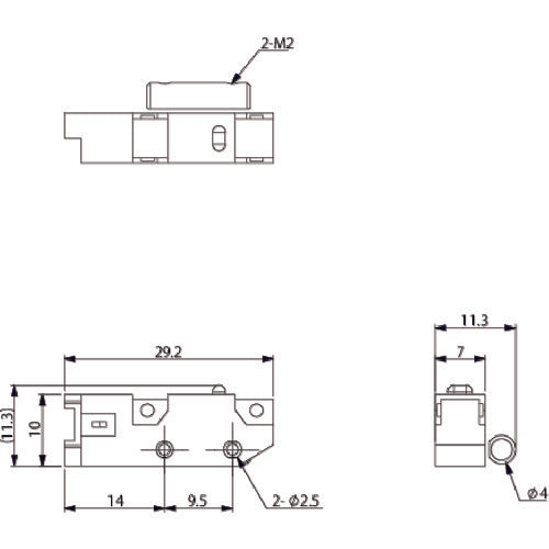 アインツ　平行チャックリミットスイッチＡＳＳ’Ｙ　HC1-SW2　1 個