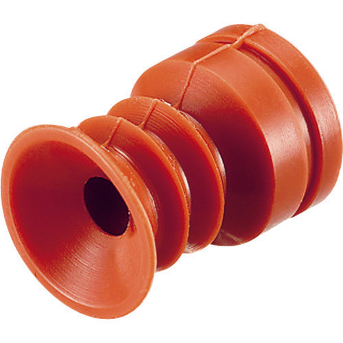 アインツ　吸着パッド・フリー・シリコン・茶　VAPH-12C-2　1 個