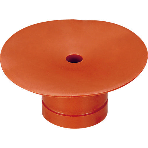 Einz suction pad, recessed type, silicone, brown, pad outer diameter 35mm VAPH-35C 1 piece