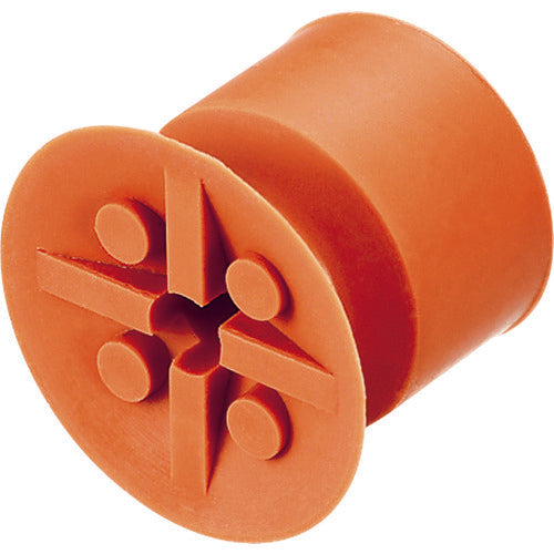 アインツ　吸着パッド・十字・シリコン・茶　VAPH-20C-1　1 個