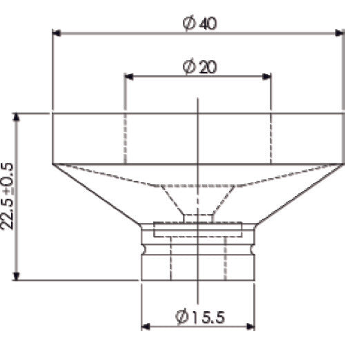 アインツ　吸着パッド・ＥＰスポンジ付・シリコン茶　VAPH-40C-EPSP　1 個