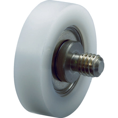 ＴＲＵＳＣＯ　樹脂ベアリング　Ｅシリーズ　フラットタイプ六角穴　外径３０ｍｍ　Ｍ６　TEFS3008　1 個