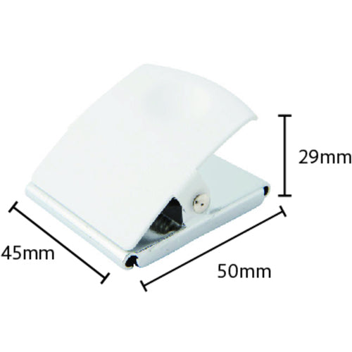 Mitsuya Magnetic Clip Armadillo Large White M24740 MCA-L-WH 1 piece