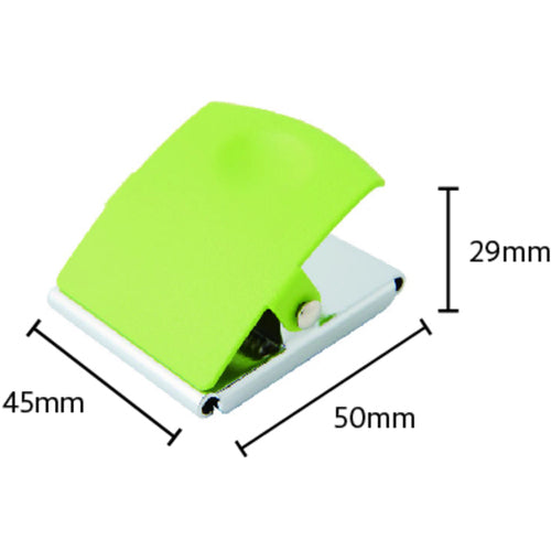 ミツヤ　マグネットクリップ　アルマジロ大　緑　Ｍ２４７７５　MCA-L-LG　1個