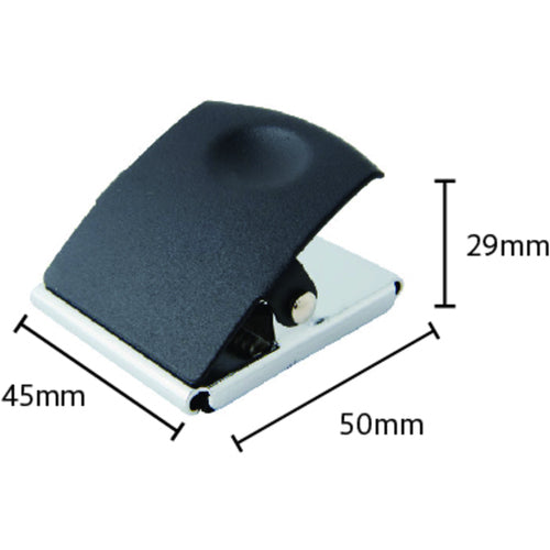 ミツヤ　マグネットクリップ　アルマジロ大　黒　Ｍ２４７８３　MCA-L-BK　1個