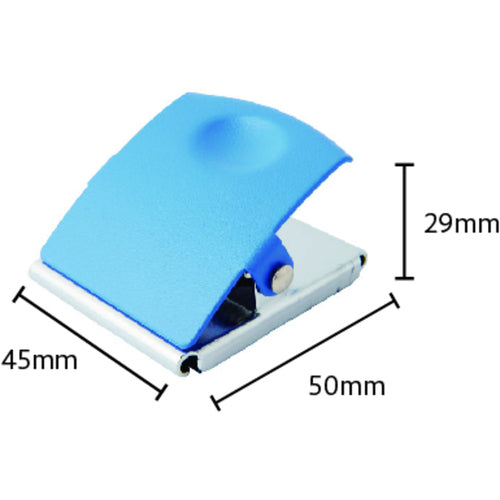 ミツヤ　マグネットクリップ　アルマジロ大　青　Ｍ２４７５９　MCA-L-BU　1個