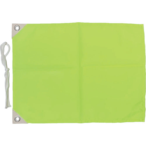 グリーンクロス　蛍光旗　蛍光イエロー　1137023003　1枚
