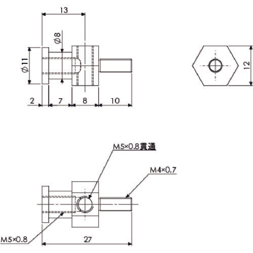 Einz Suction Fittings for Small and Mini Cylinders CP-063B 1 pc