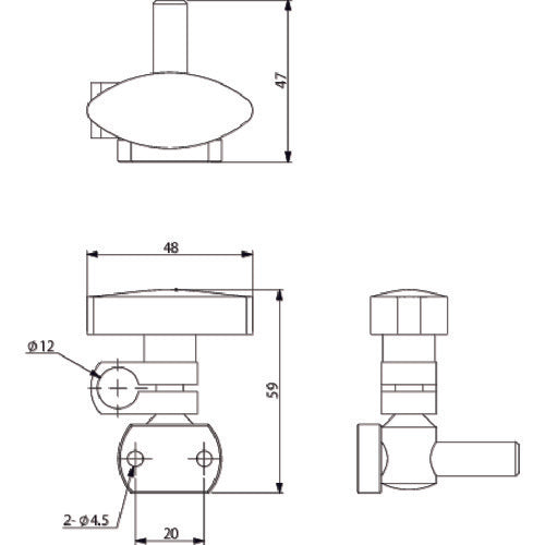 아인츠 NW 원터치 클립 L10160-CL 1개