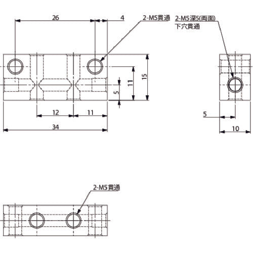 Einz Manifold Mini MM-6P 1 piece