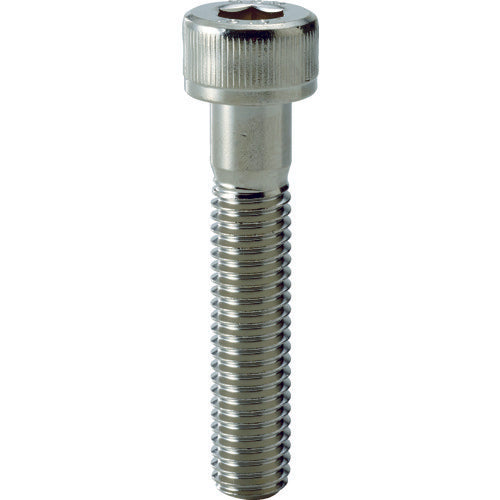 TRUSCO 육각구멍부착 볼트 니켈도금 반나사 M8×50 8개입/캡볼트(CAP) Y154-0850 1 PK