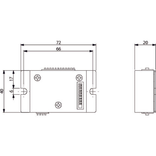 アインツ　マルチＡＮＤ基板４Ｐ　AND/OR-EU-4P　1 個