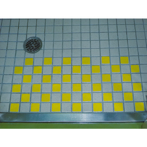 TRUSCO 논 슬립 테이프 야외용 40mmX40mm 화이트 TNS-4040W 1 상자