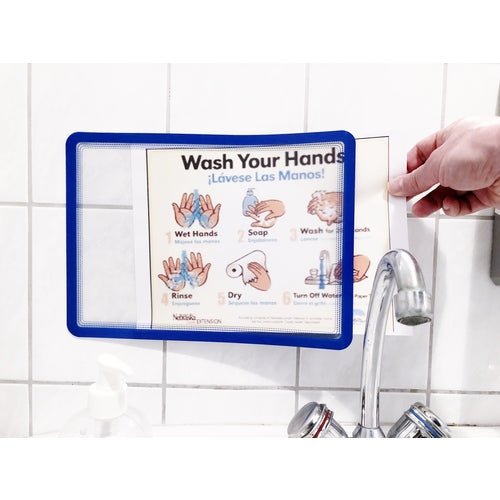 ｔａｒｉｆｏｌｄ　ディスプレイポケット　粘着タイプ　Ａ４サイズ　２枚入り　赤　194953　1Ｓ