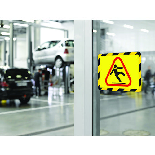 ｔａｒｉｆｏｌｄ　安全標識用ディスプレイポケット　粘着タイプ　Ａ４　２枚入り　危険　194974　1Ｓ