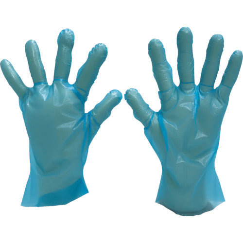 FPCO W Embossed G Finger Squeeze 26 Blue M Bag (100 pieces) B27E 1 bag