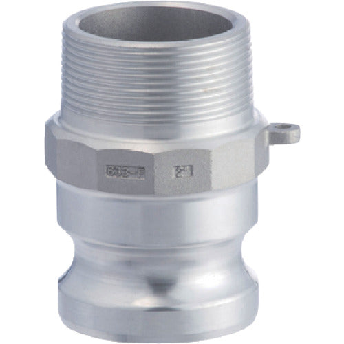 토요쿠스 캠록 어댑터 수나사 알루미늄 633-FB 1-1/4인치 AL 633-FB-1-1/4-AL 1개