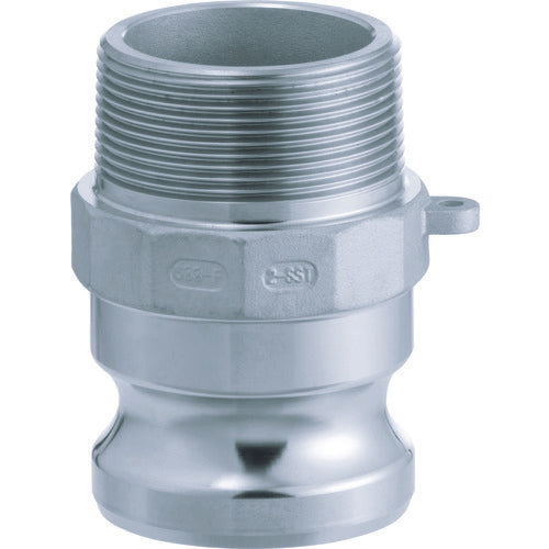 토요쿠스 캠록 어댑터 수나사 스테인리스 633-FB 1-1/2인치 SST 633-FB-1-1/2-SST 1개