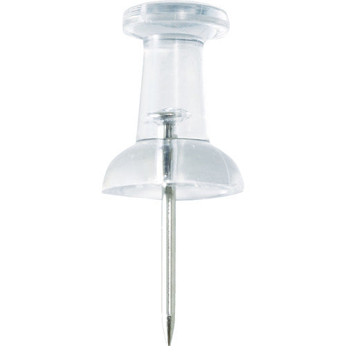 TRUSCO 달마핀 투명 50개입 T-DGB50-TM 1 PK