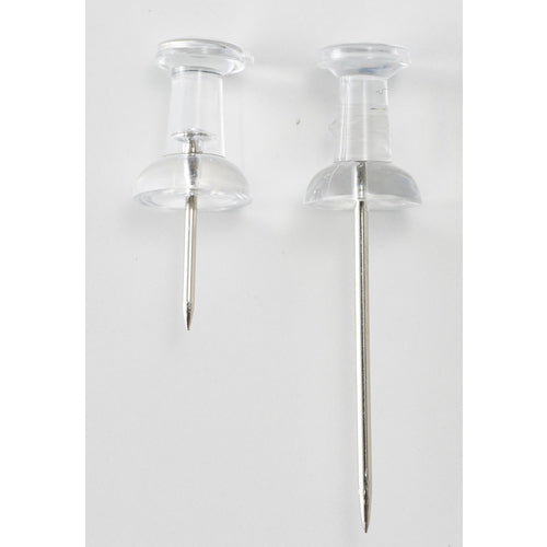 TRUSCO 달마핀 투명 50개입 T-DGB50-TM 1 PK