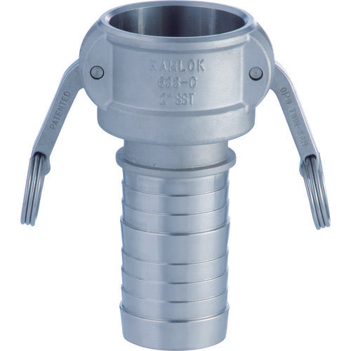 토요쿠스 캠록 커플러 호스 생크 스테인리스 633-C 1-1/2 인치 SST 633-C-1-1/2-SST 1개