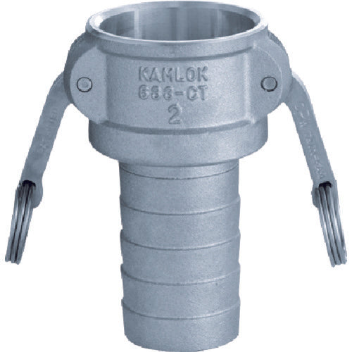 토요쿠스 캠록 커플러 호스 생크(가는) 알루미늄 633-CT 1-1/2인치 AL 633-CT-1-1/2-AL 1개