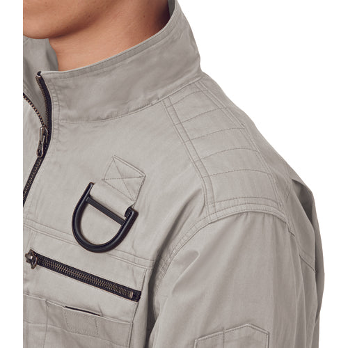 ジーベック　綿薄手現場服ヘリンボンフルハーネス仕様空調服ＸＥ９８１０２−３９−３Ｌ　XE98102-39-3L　1 着