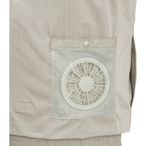 ジーベック　綿薄手現場服ヘリンボンフルハーネス仕様空調服ＸＥ９８１０２−３９−３Ｌ　XE98102-39-3L　1 着