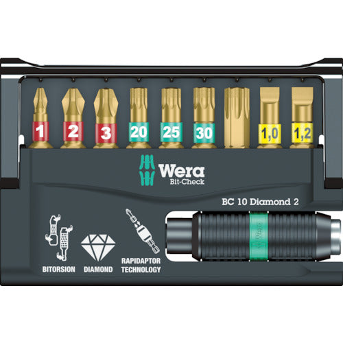 Ｗｅｒａ　ダイヤモンド　ビットチェック　日本仕様　057119　1Ｓ