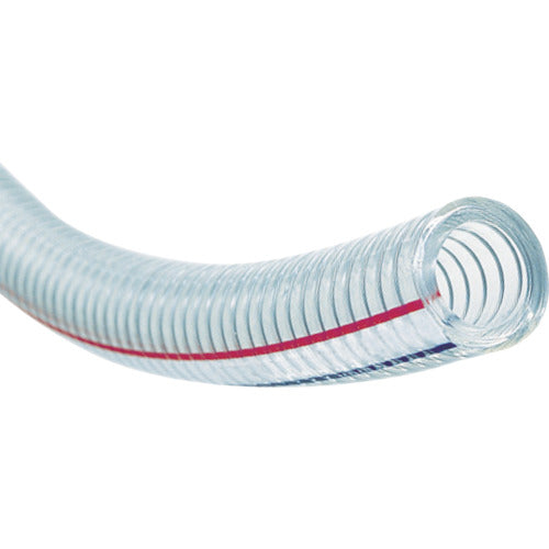 Toyox Pressure-resistant hose for water, oil, chemicals, and air Toyospring hose Inner diameter 12 mm x outer diameter 18 mm Length 20 m TS-12-20 TS-12-20 1 roll