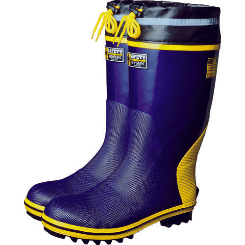 홍진 고무 세이프티 부츠 SBHD-3119 네이비 23.0 cm SBHD-3119-NV-23.0CM 1 다리