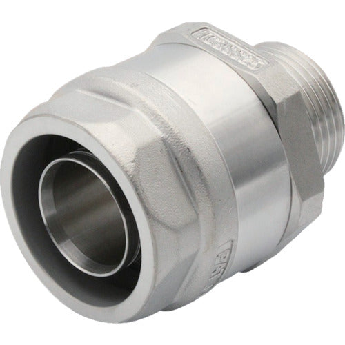Toyox Hose Fitting (Stainless Steel) Toyo Connector TC3-SS Type Compatible Hose 9mm Fitting Standard R3/8 TC3-SS9-R3/8 TC3-SS9-R3/8 1 pc