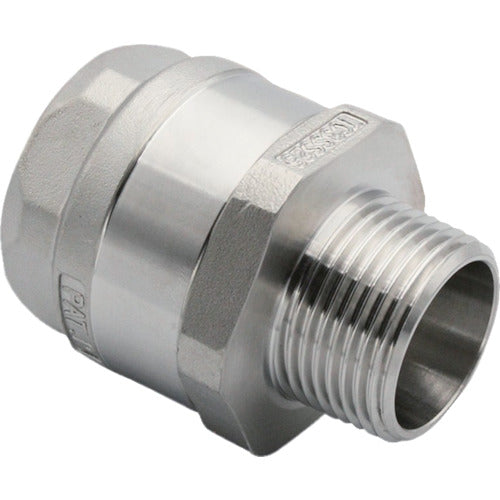 Toyox hose fitting (stainless steel) Toyo Connector TC3-SS type compatible with hose 19 mm fitting standard R3/4 TC3-SS19-R3/4 TC3-SS19-R3/4 1 piece