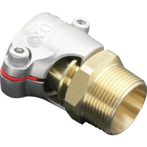 Toyox Hose Fitting (Brass) Toyo Connector TC6-B Type Compatible with hose 38 mm Fitting standard R1-1/2 TC6-B38-R1-1/2 TC6-B38-R1-1/2 1 pc