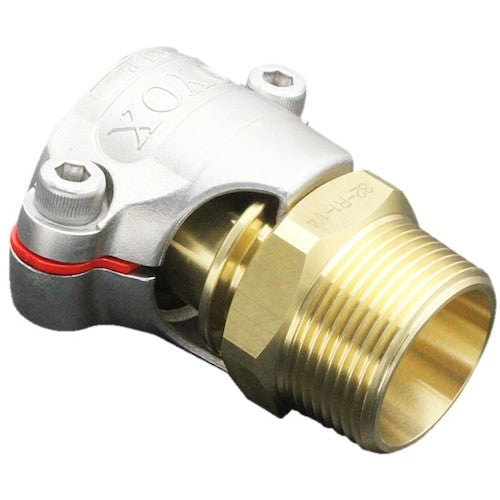 Toyox Hose Fitting (Brass) Toyo Connector TC6-B Type Compatible with hose 38 mm Fitting standard R1-1/2 TC6-B38-R1-1/2 TC6-B38-R1-1/2 1 pc