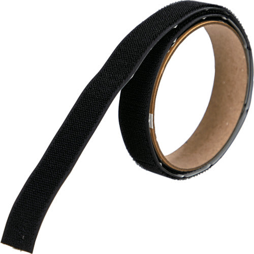 ＴＲＵＳＣＯ　マジックテープ［［Ｒ下］］ＴＭＳＤシリーズ　ループのみ　１６ｍｍ×１ｍ　黒　TMSD-16-2-BK　1 巻