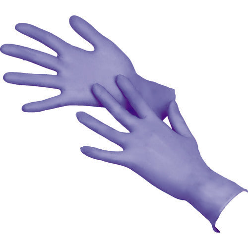 Moraine Disposable Nitrile Gloves Glacia Hygiene L Size (125 pieces/pack) GH-04-01 1 PK