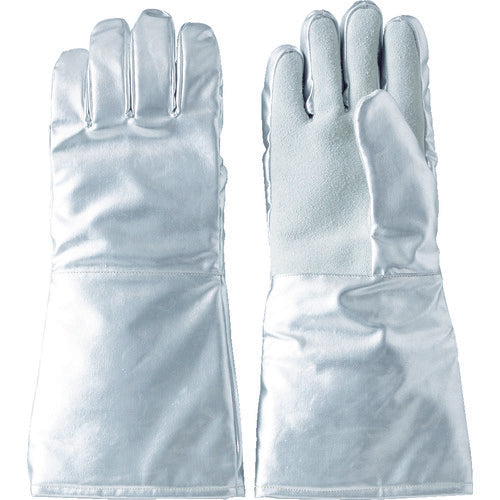 ＴＲＵＳＣＯ　遮熱・耐熱手袋　手のひら牛床革補強付　TMT-763FALT　1 双