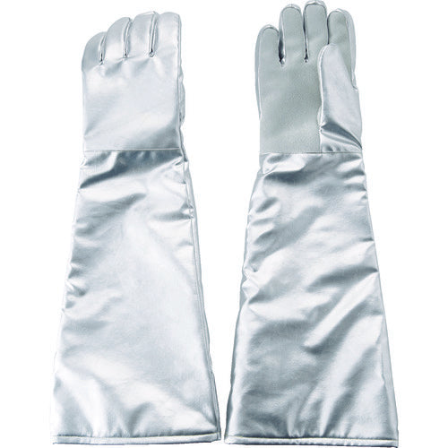 ＴＲＵＳＣＯ　遮熱・耐熱手袋　ロング　手のひら牛床革補強付　TMT-767FALT　1 双