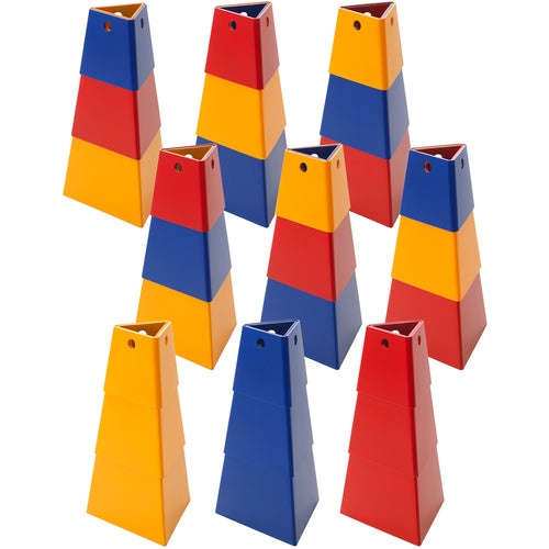 TRUSCO Identification Trio Cone Small Yellow 3PCS-Y 1 piece